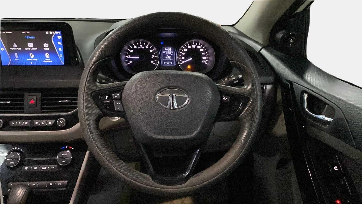 2019 Tata NEXON XZA PLUS DIESEL, Diesel, Automatic, 65,384 km, Steering Wheel Close Up