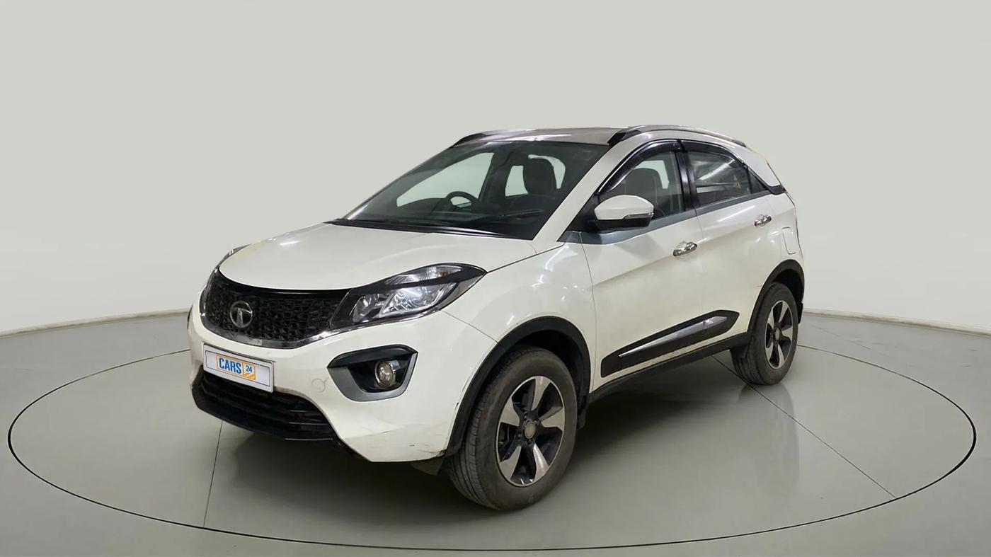 2019 Tata NEXON XZA PLUS DIESEL, Diesel, Automatic, 65,384 km, Left Front Diagonal