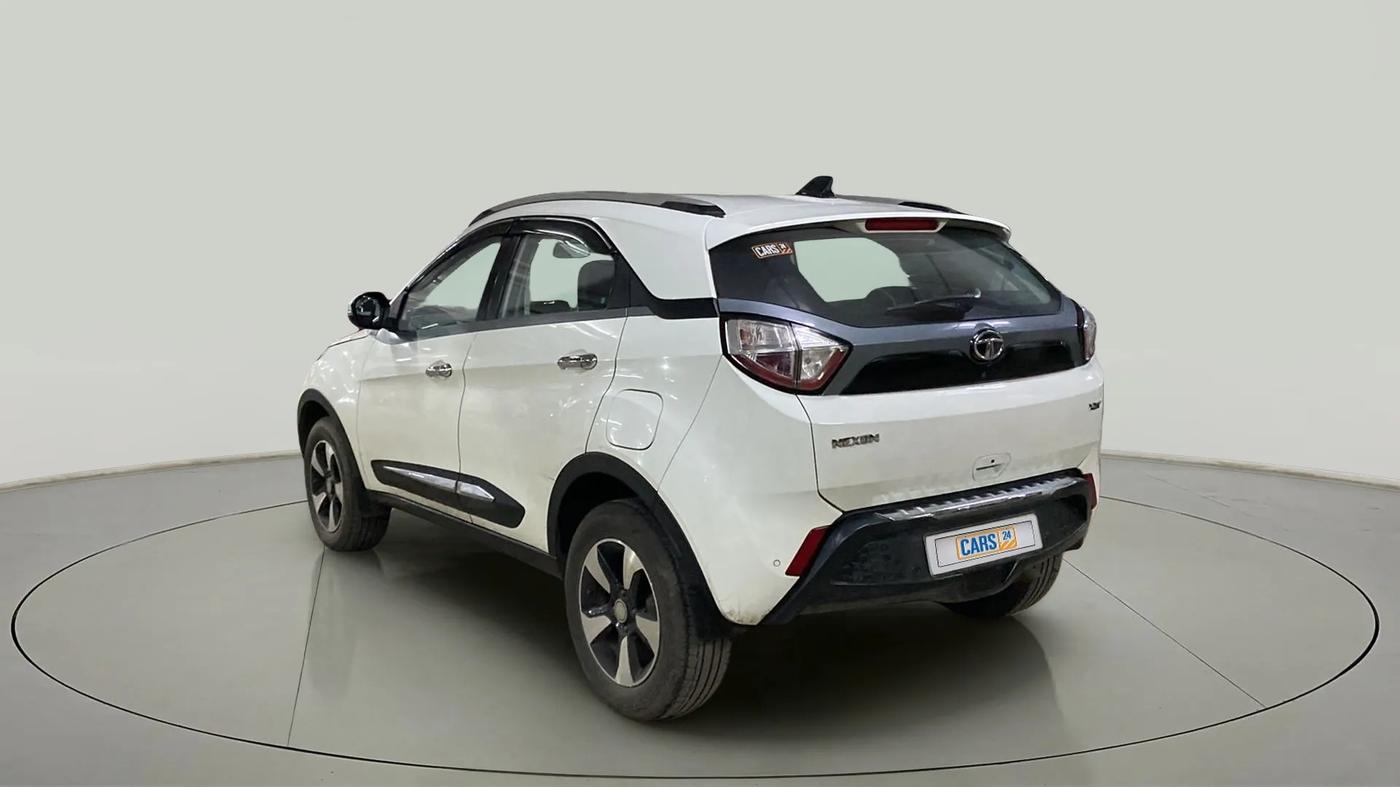 2019 Tata NEXON XZA PLUS DIESEL, Diesel, Automatic, 65,384 km, Left Back Diagonal