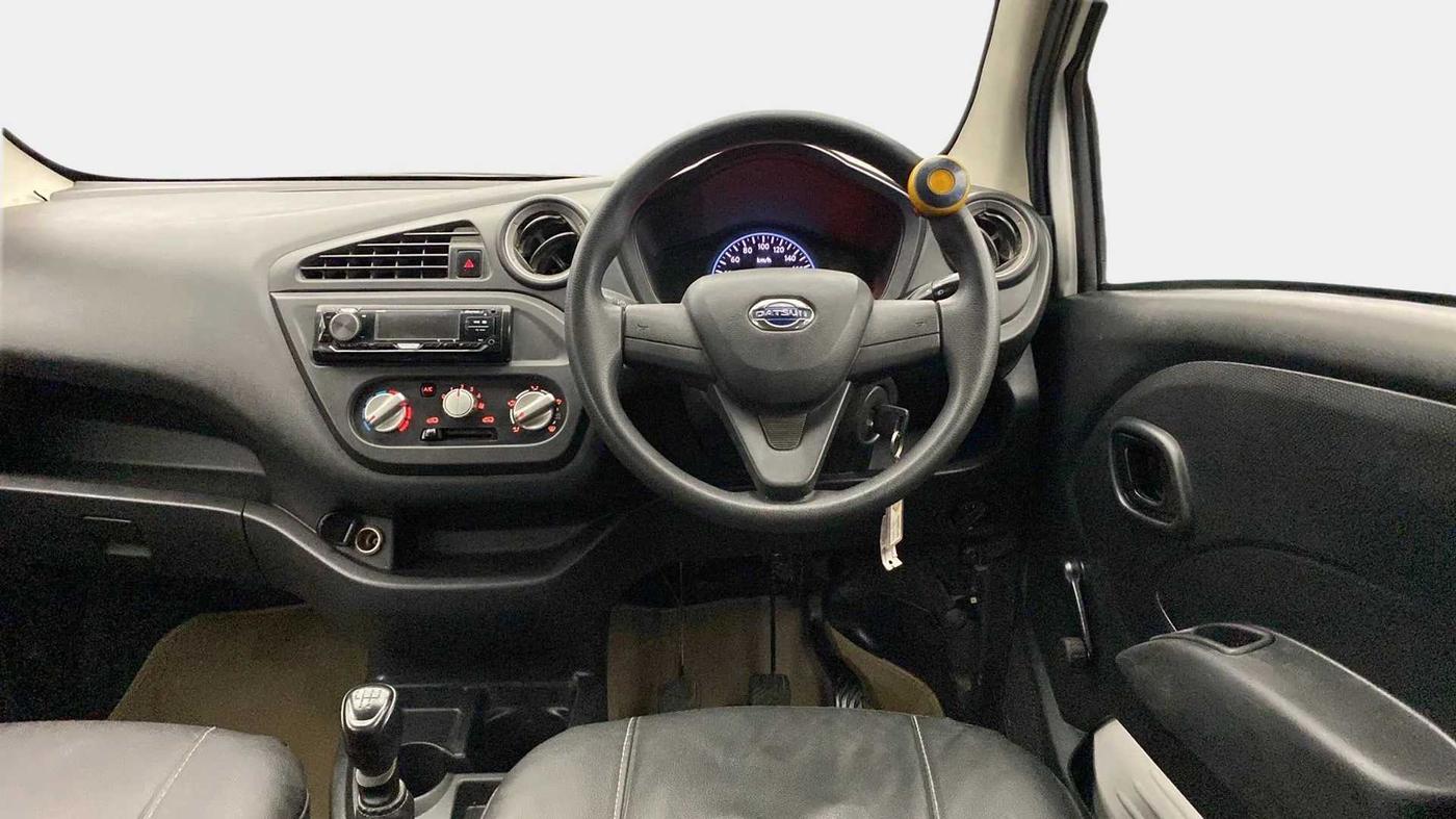 2018 Datsun Redi Go A, Petrol, Manual, 45,766 km, Steering Wheel Close Up