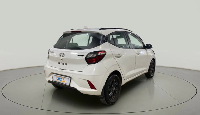 2022 Hyundai GRAND I10 NIOS SPORTZ 1.2 KAPPA VTVT CNG, CNG, Manual, 24,072 km, Right Back Diagonal