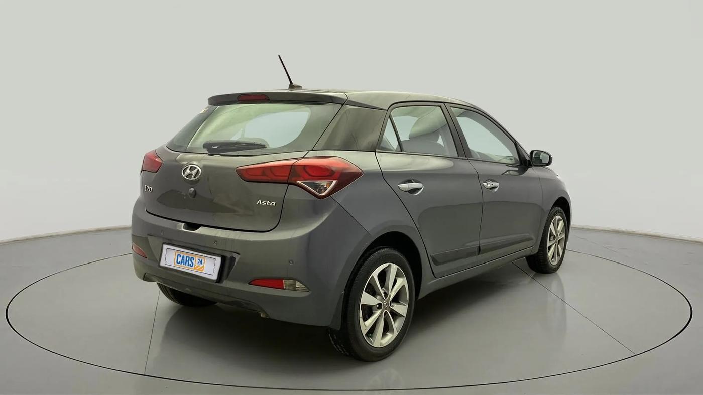 2017 Hyundai Elite i20 ASTA 1.2 (O), Petrol, Manual, 36,312 km, Right Back Diagonal