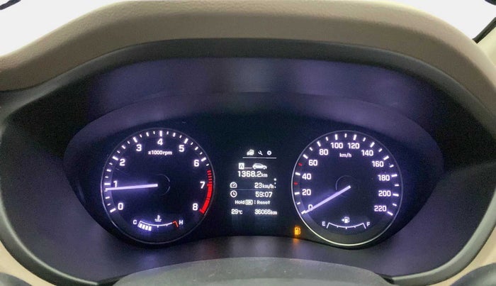2017 Hyundai Elite i20 ASTA 1.2 (O), Petrol, Manual, 36,312 km, Odometer Image