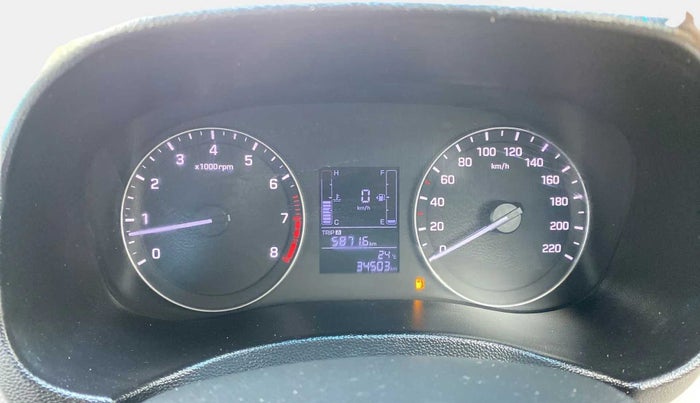 2018 Hyundai Creta E PLUS 1.6 PETROL, Petrol, Manual, 34,410 km, Odometer Image
