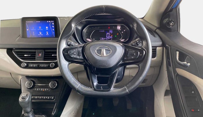 2020 Tata NEXON XZ PLUS (O) PETROL, Petrol, Manual, 64,477 km, Steering Wheel Close Up