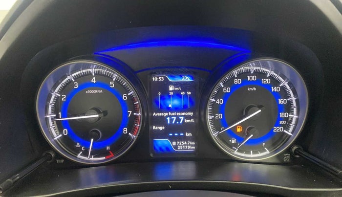 2021 Toyota Glanza G, Petrol, Manual, 25,206 km, Odometer Image