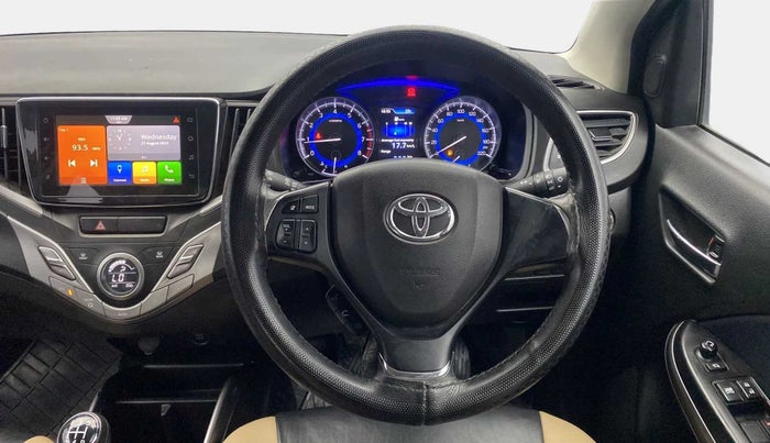 2021 Toyota Glanza G, Petrol, Manual, 25,206 km, Steering Wheel Close Up