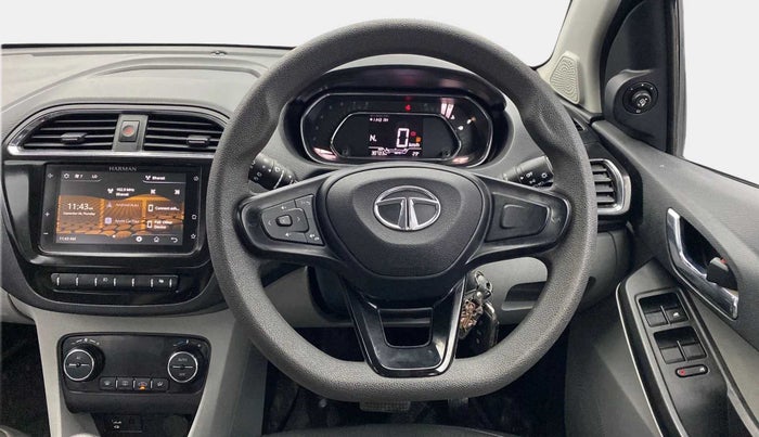 2021 Tata Tiago XZA PLUS PETROL, Petrol, Automatic, 30,885 km, Steering Wheel Close Up