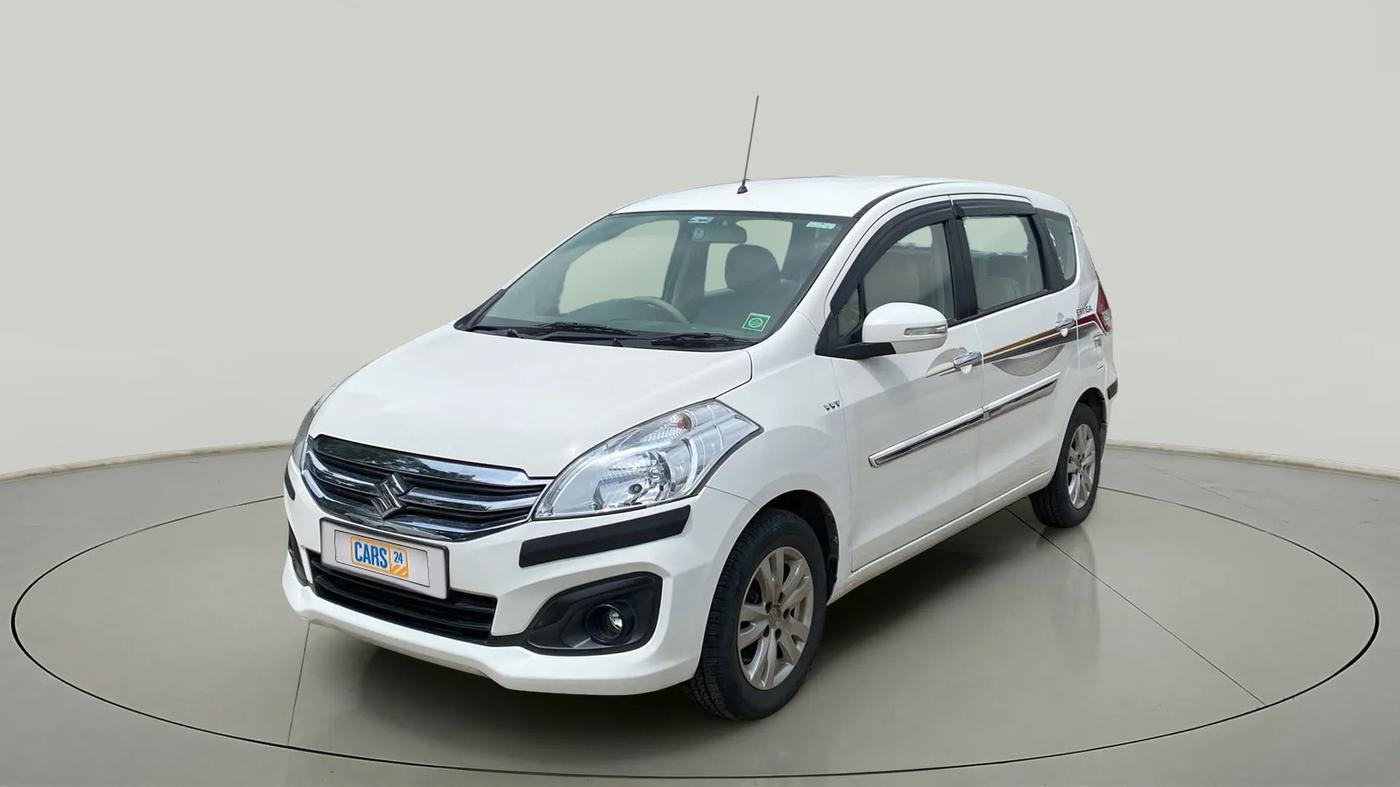 2017 Maruti Ertiga VXI AT, Petrol, Automatic, 24,634 km, Left Front Diagonal