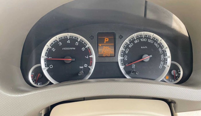 2017 Maruti Ertiga VXI AT, Petrol, Automatic, 24,634 km, Odometer Image