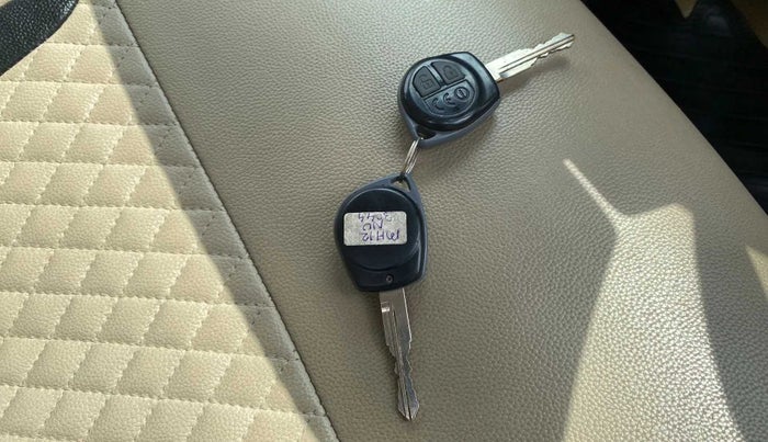 2017 Maruti Ertiga VXI AT, Petrol, Automatic, 24,634 km, Key Close Up