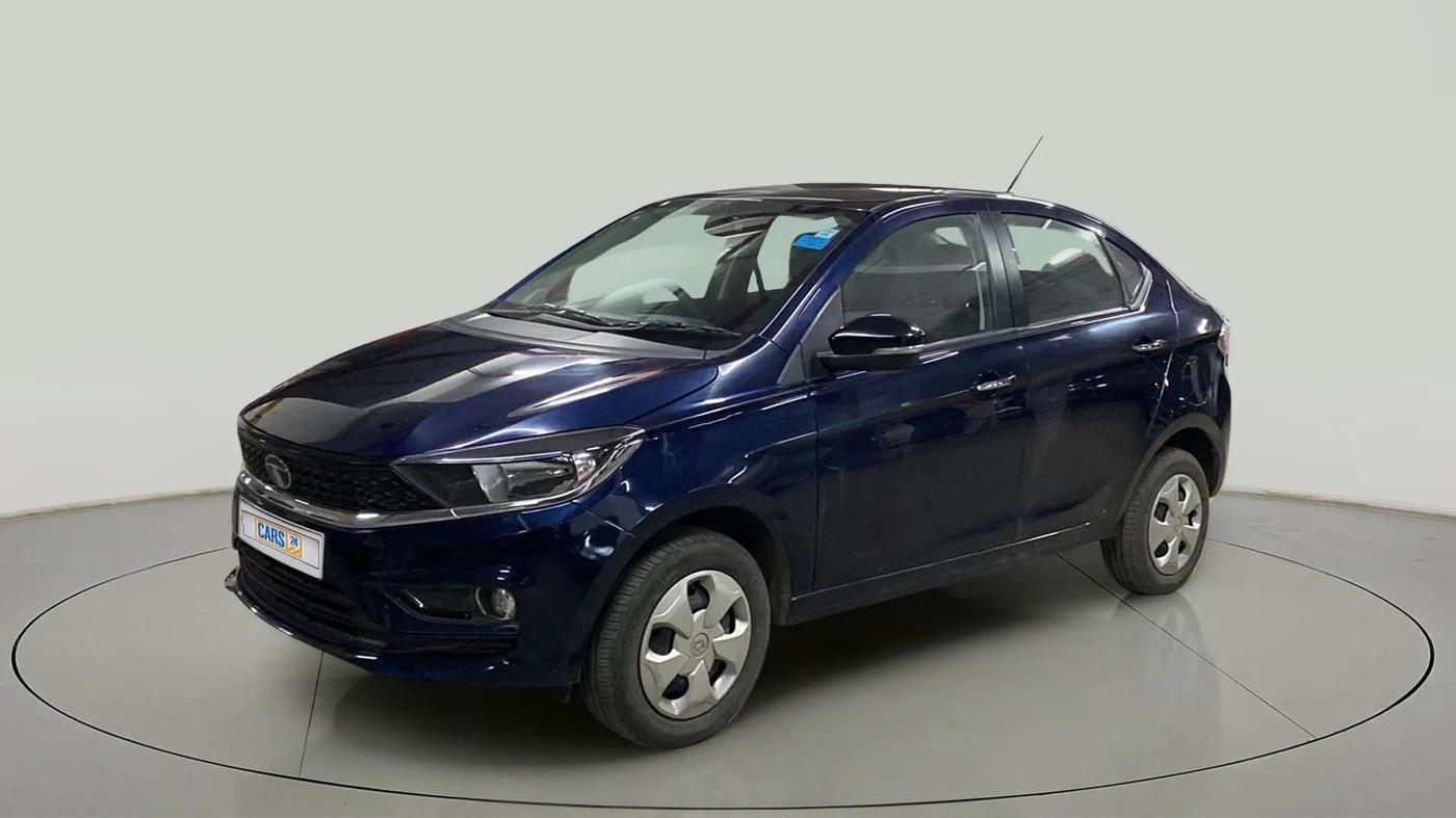 2023 Tata TIGOR XZ CNG, CNG, Manual, 14,548 km, Left Front Diagonal