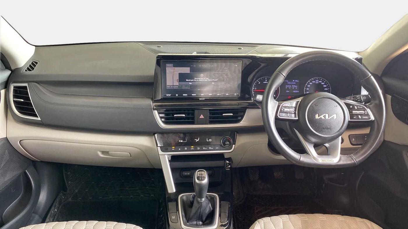 2022 KIA SELTOS HTX DIESEL 1.5, Diesel, Manual, 42,496 km, Dashboard