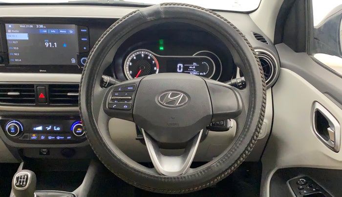 2020 Hyundai GRAND I10 NIOS SPORTZ 1.2 KAPPA VTVT, Petrol, Manual, 32,416 km, Steering Wheel Close Up