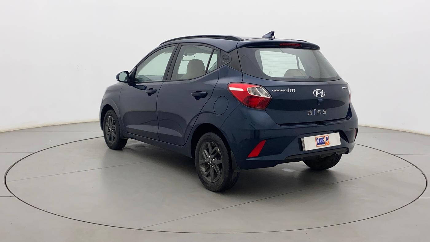 2020 Hyundai GRAND I10 NIOS SPORTZ 1.2 KAPPA VTVT, Petrol, Manual, 32,416 km, Left Back Diagonal