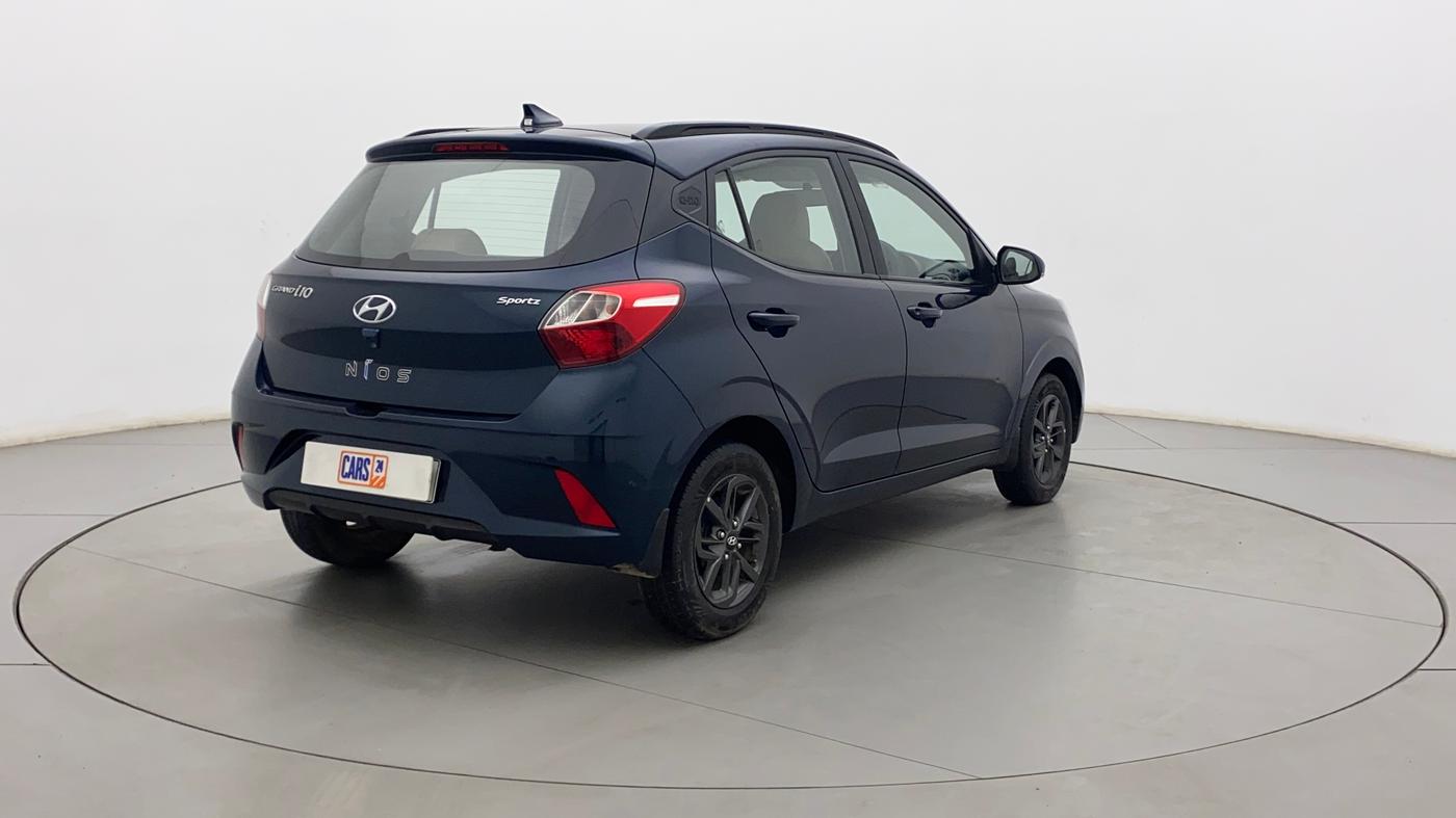 2020 Hyundai GRAND I10 NIOS SPORTZ 1.2 KAPPA VTVT, Petrol, Manual, 32,416 km, Right Back Diagonal