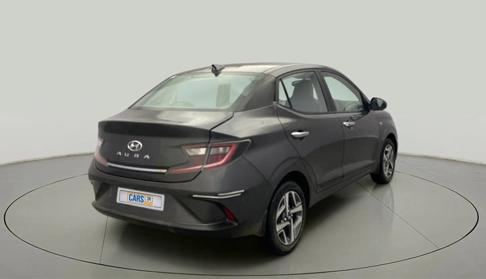 2020 Hyundai AURA SX PLUS 1.2 AMT, Petrol, Automatic, 6,273 km, Right Back Diagonal