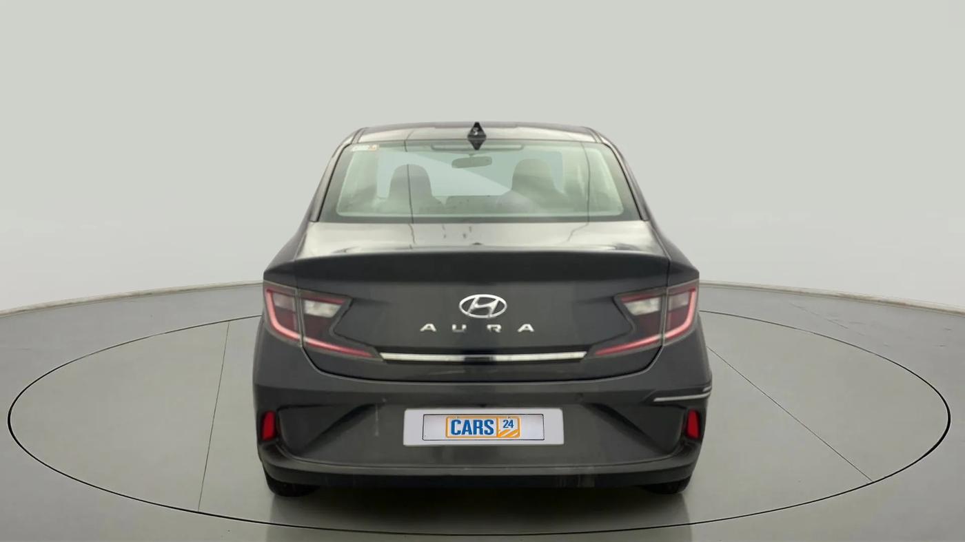 2020 Hyundai AURA SX PLUS 1.2 AMT, Petrol, Automatic, 6,273 km, Back/Rear