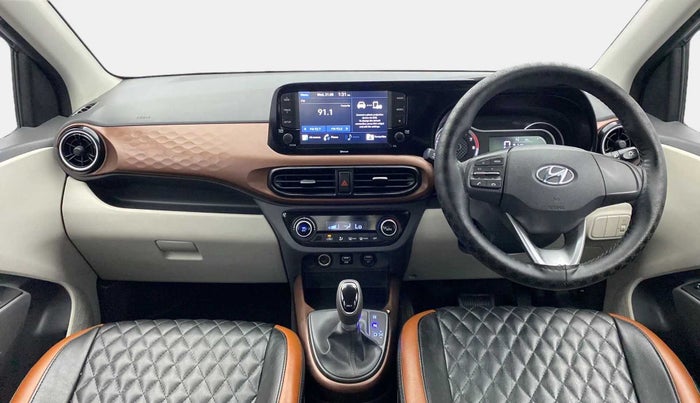 2020 Hyundai AURA SX PLUS 1.2 AMT, Petrol, Automatic, 6,273 km, Dashboard