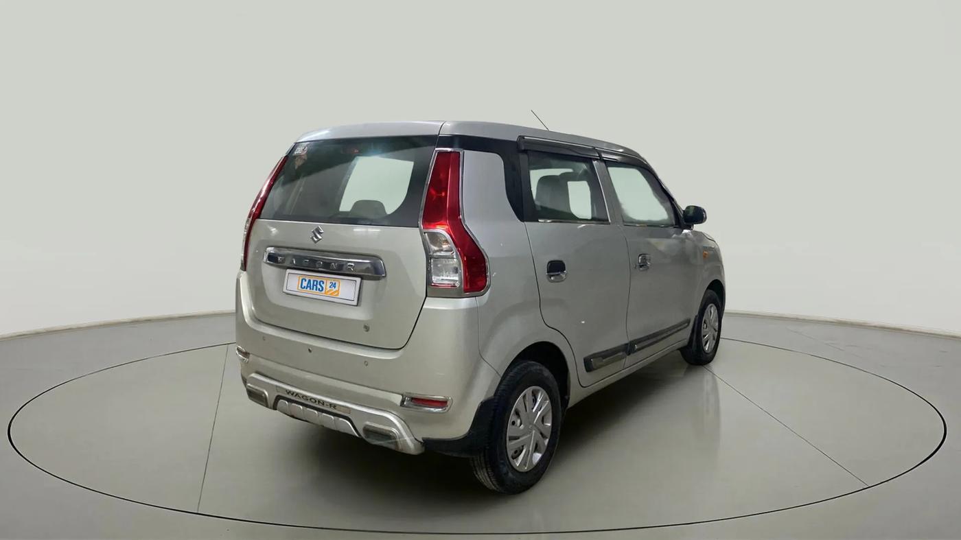 2021 Maruti New Wagon-R LXI CNG (O) 1.0, CNG, Manual, 38,890 km, Right Back Diagonal