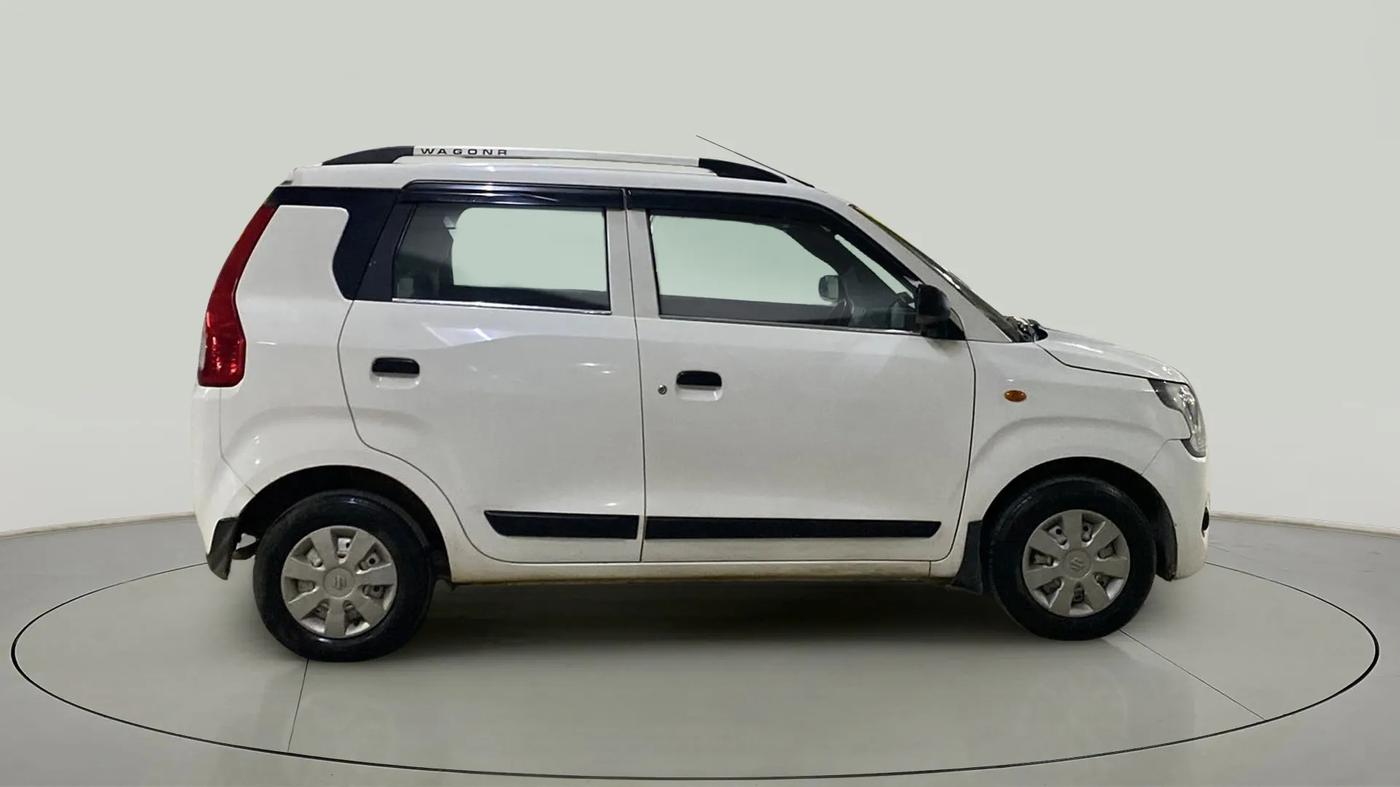 2020 Maruti New Wagon-R LXI CNG 1.0, CNG, Manual, 38,440 km, Right Side View
