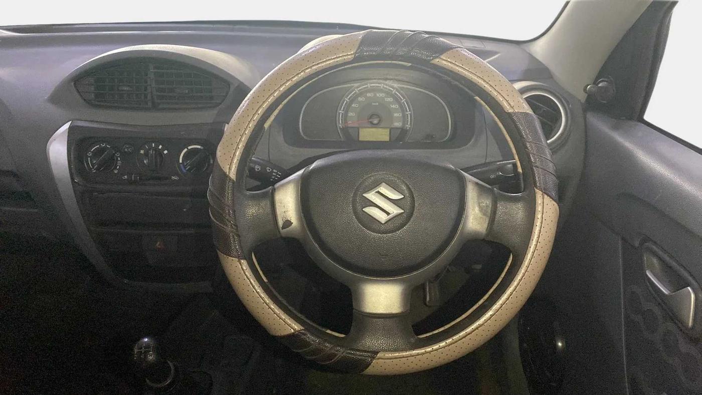 2014 Maruti Alto 800 LXI, Petrol, Manual, 43,490 km, Steering Wheel Close Up