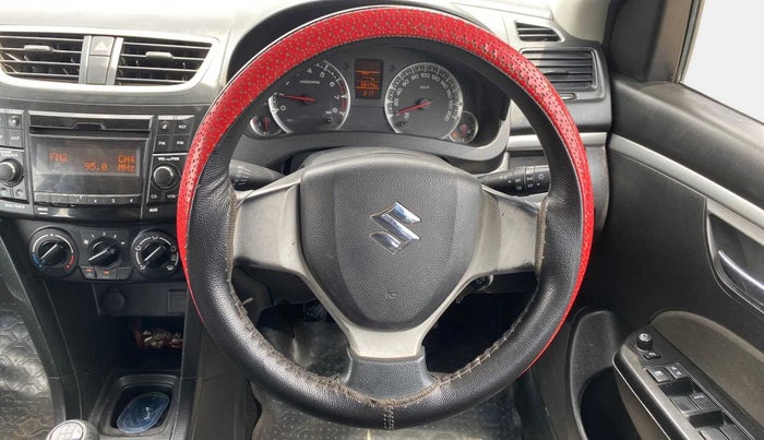 2015 Maruti Swift VXI, Petrol, Manual, 56,515 km, Steering Wheel Close Up