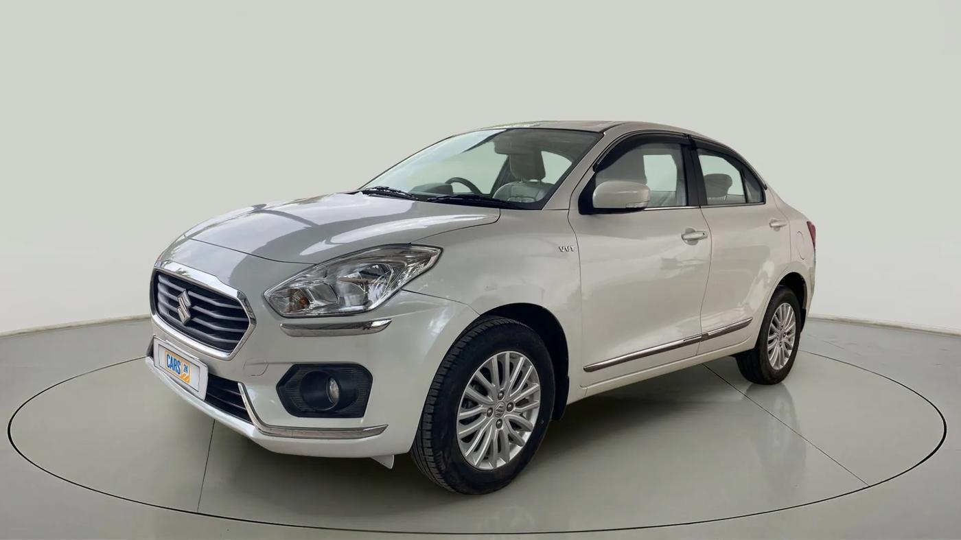 2018 Maruti Dzire ZXI AMT, Petrol, Automatic, 3,484 km, Left Front Diagonal
