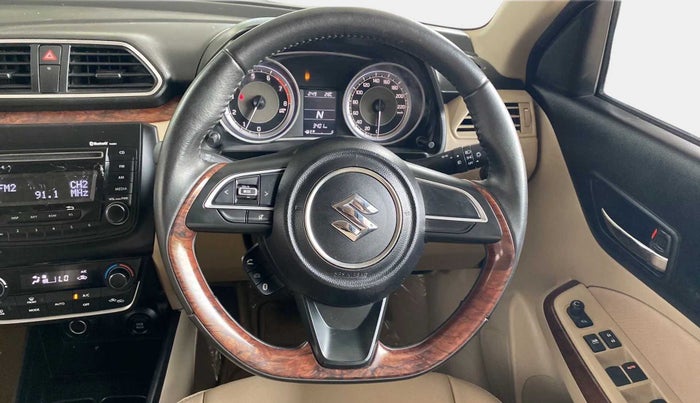 2018 Maruti Dzire ZXI AMT, Petrol, Automatic, 3,484 km, Steering Wheel Close Up