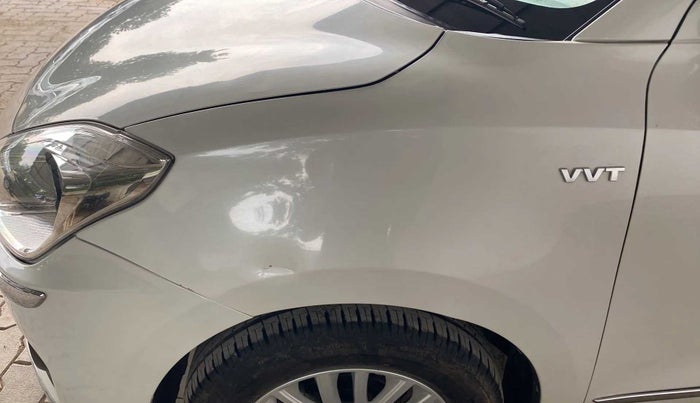 2018 Maruti Dzire ZXI AMT, Petrol, Automatic, 3,484 km, Left fender - Slightly dented