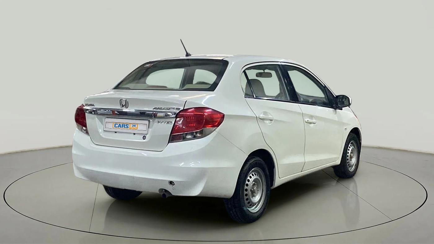 2013 Honda Amaze 1.2L I-VTEC EX, Petrol, Manual, 41,022 km, Right Back Diagonal