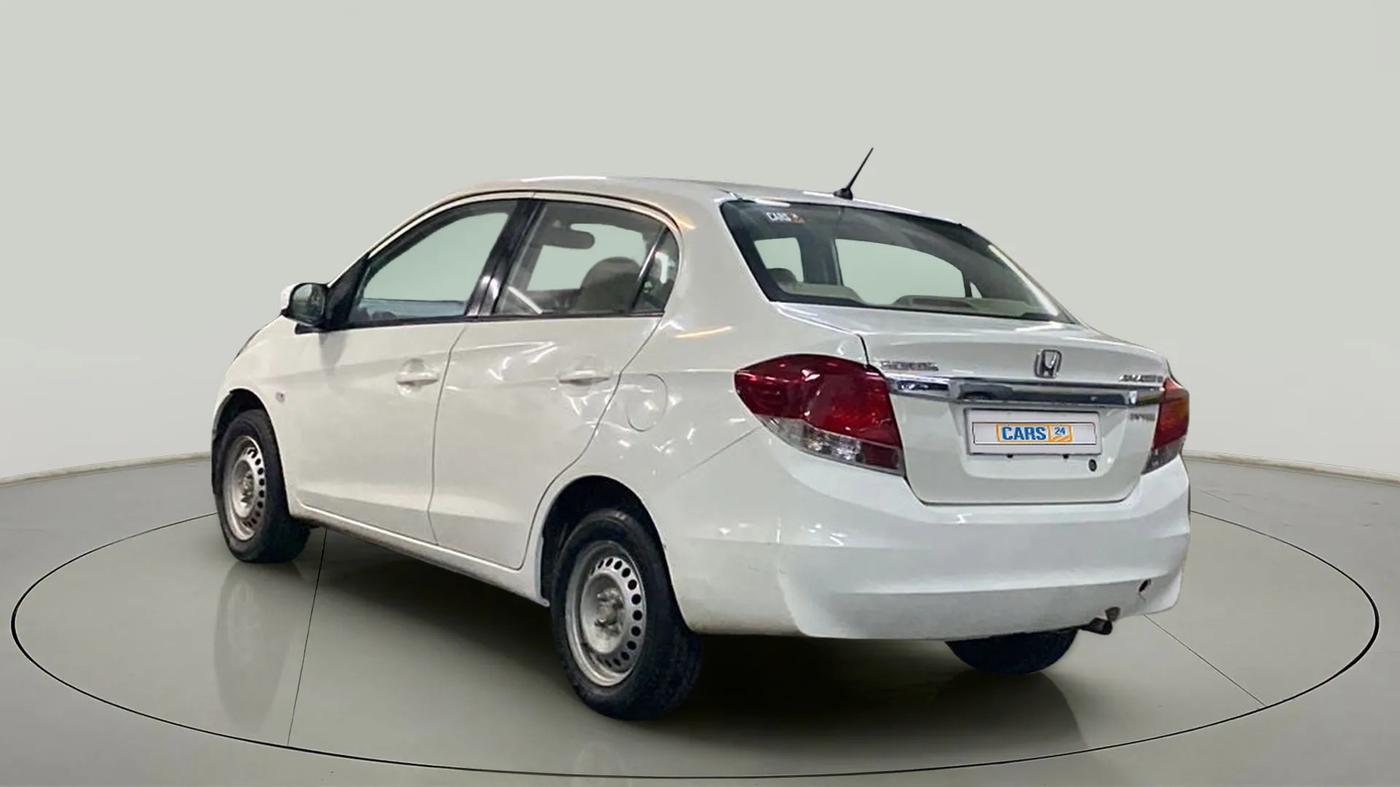 2013 Honda Amaze 1.2L I-VTEC EX, Petrol, Manual, 41,022 km, Left Back Diagonal