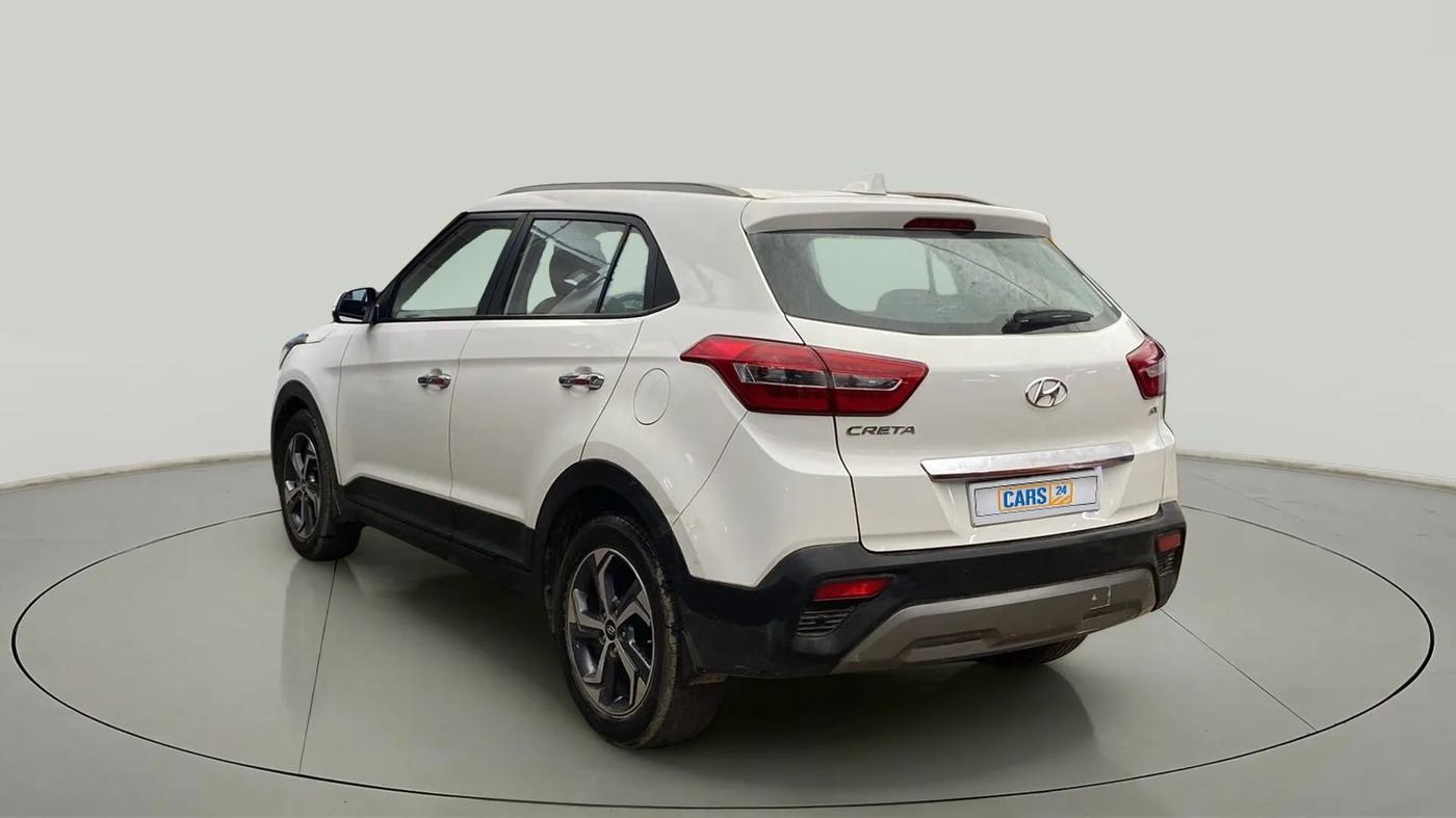 2019 Hyundai Creta SX AT 1.6 PETROL, Petrol, Automatic, 47,095 km, Left Back Diagonal