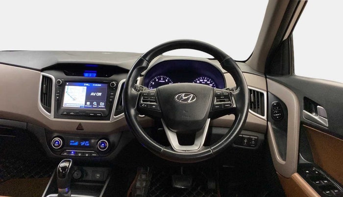 2019 Hyundai Creta SX AT 1.6 PETROL, Petrol, Automatic, 47,095 km, Steering Wheel Close Up