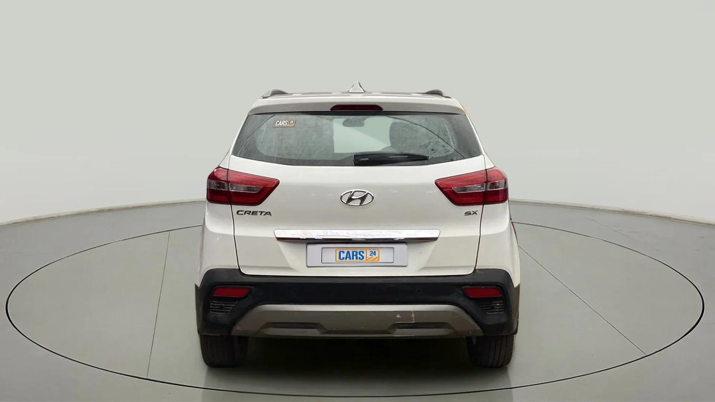 2019 Hyundai Creta SX AT 1.6 PETROL, Petrol, Automatic, 47,095 km, Back/Rear