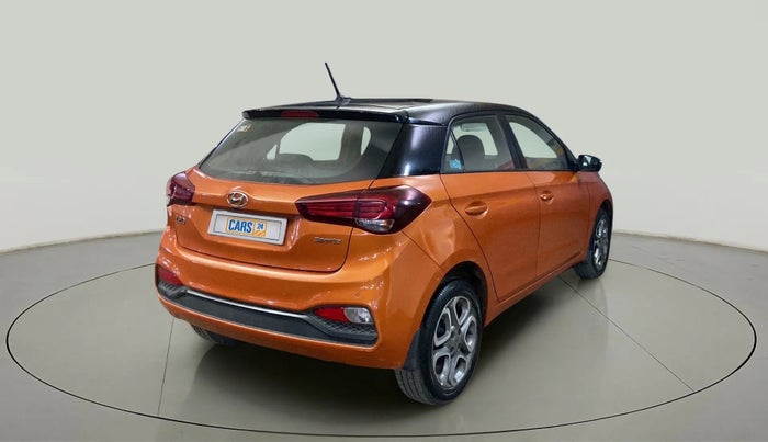 2019 Hyundai Elite i20 SPORTZ PLUS 1.2 DUAL TONE, Petrol, Manual, 32,321 km, Right Back Diagonal