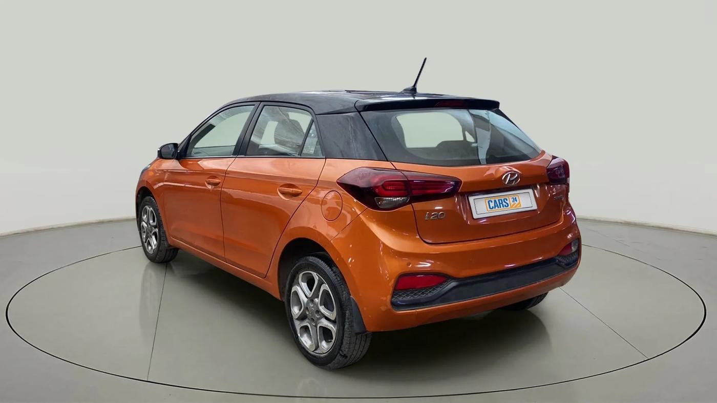 2019 Hyundai Elite i20 SPORTZ PLUS 1.2 DUAL TONE, Petrol, Manual, 32,321 km, Left Back Diagonal