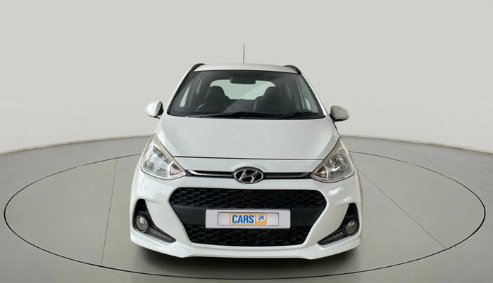 2017 Hyundai Grand i10 SPORTZ (O) 1.2 KAPPA VTVT, Petrol, Manual, 55,205 km, Front