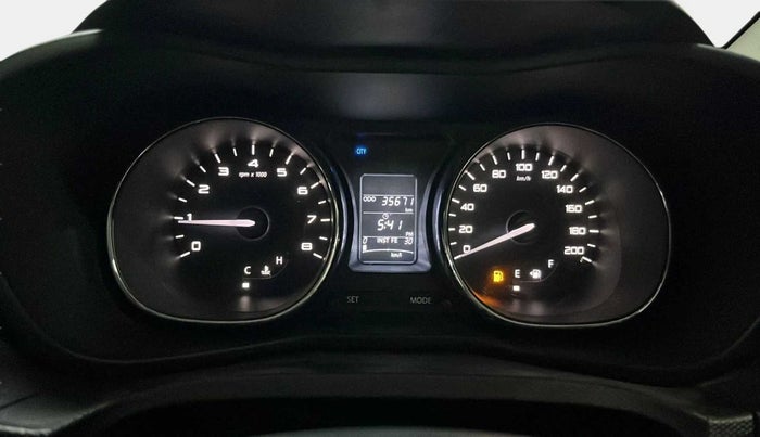 2017 Tata NEXON XZ PLUS PETROL, Petrol, Manual, 35,702 km, Odometer Image