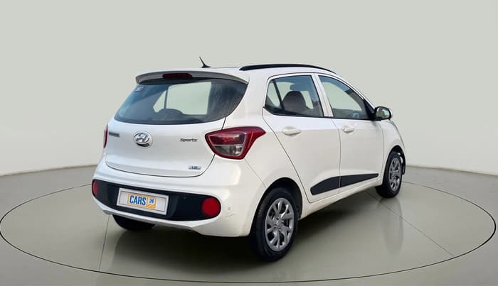 2019 Hyundai Grand i10 SPORTZ 1.2 KAPPA VTVT, Petrol, Manual, 16,924 km, Right Back Diagonal