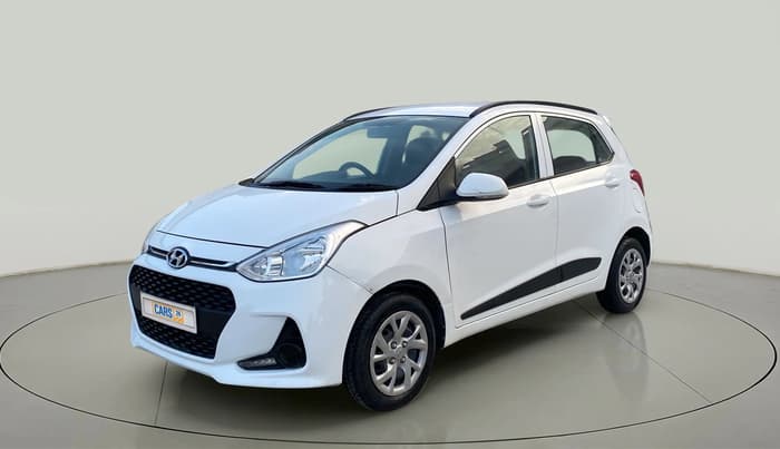 2019 Hyundai Grand i10 SPORTZ 1.2 KAPPA VTVT, Petrol, Manual, 16,924 km, Left Front Diagonal