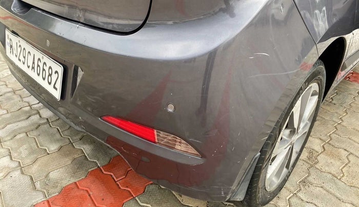 2017 Hyundai Elite i20 ASTA 1.2 (O), Petrol, Manual, 77,190 km, Rear bumper - Minor scratches