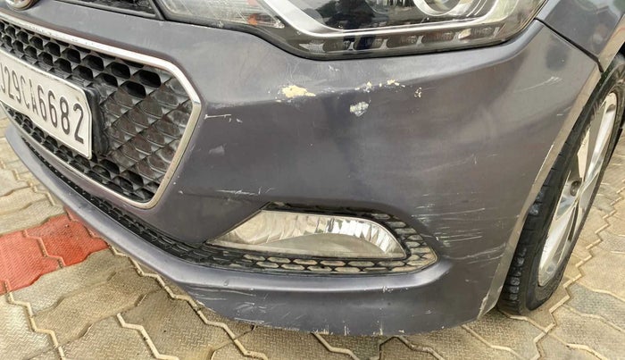 2017 Hyundai Elite i20 ASTA 1.2 (O), Petrol, Manual, 77,190 km, Front bumper - Size > 1 Inch