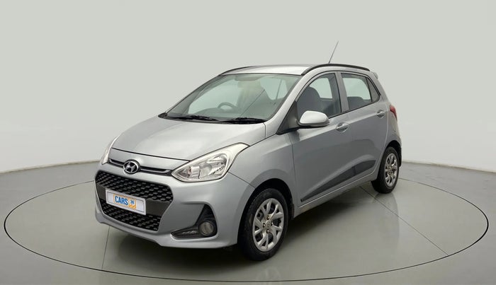 2018 Hyundai Grand i10 SPORTZ 1.2 KAPPA VTVT, Petrol, Manual, 72,076 km, Left Front Diagonal