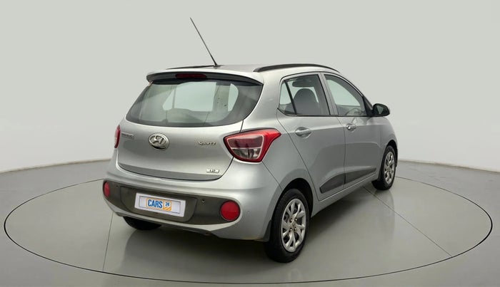 2018 Hyundai Grand i10 SPORTZ 1.2 KAPPA VTVT, Petrol, Manual, 72,076 km, Right Back Diagonal