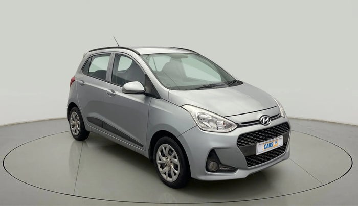 2018 Hyundai Grand i10 SPORTZ 1.2 KAPPA VTVT, Petrol, Manual, 72,076 km, Right Front Diagonal