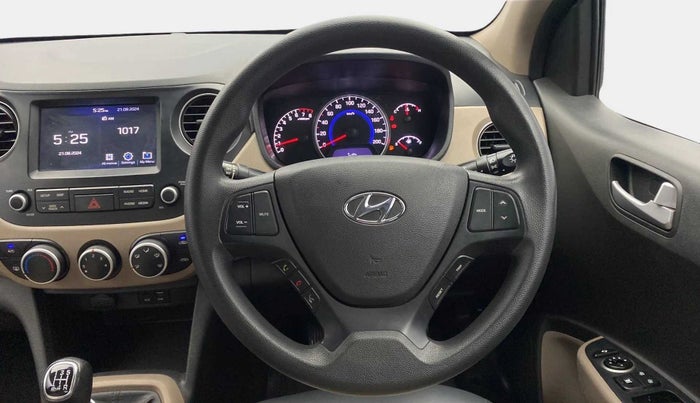 2018 Hyundai Grand i10 SPORTZ 1.2 KAPPA VTVT, Petrol, Manual, 72,076 km, Steering Wheel Close Up