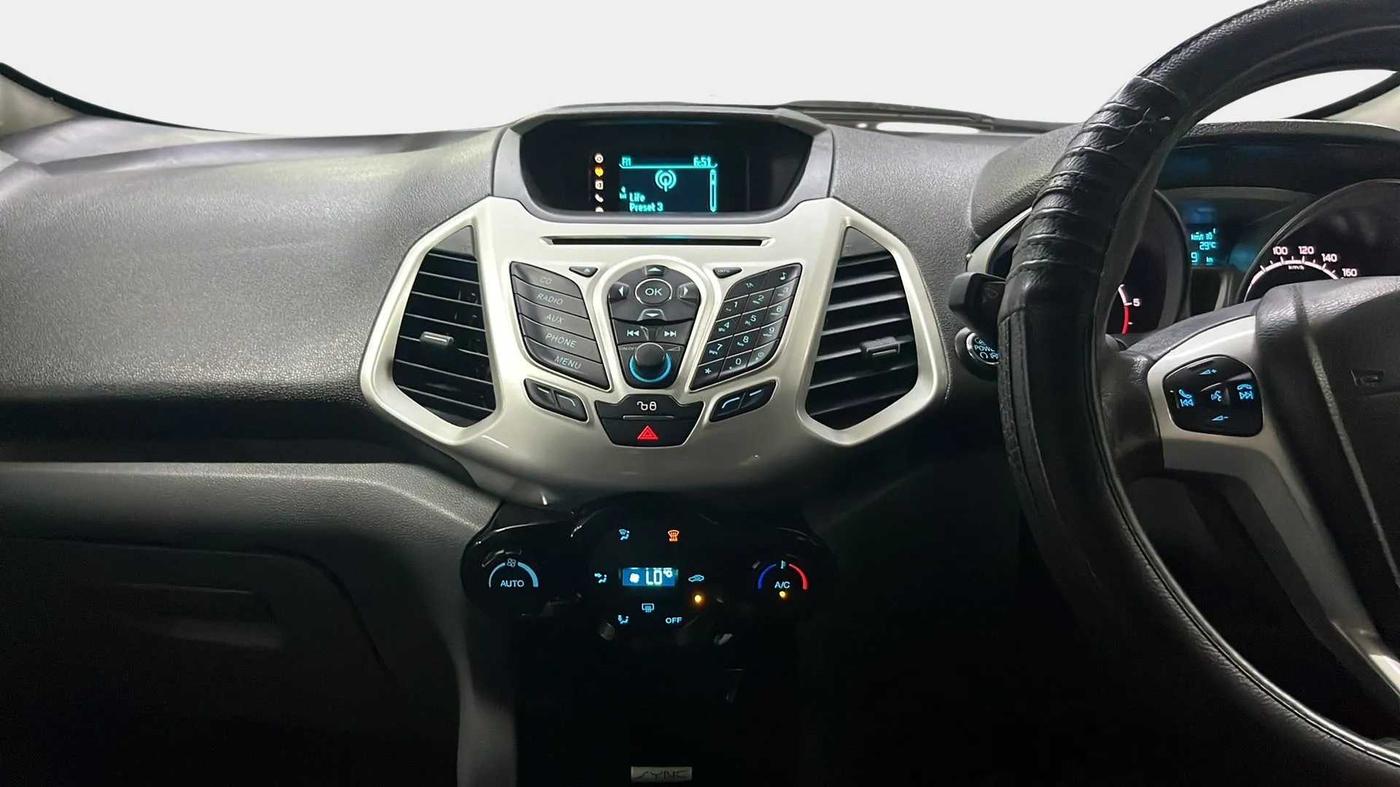 2016 Ford Ecosport TITANIUM+ 1.5L DIESEL, Diesel, Manual, 1,00,253 km, Air Conditioner