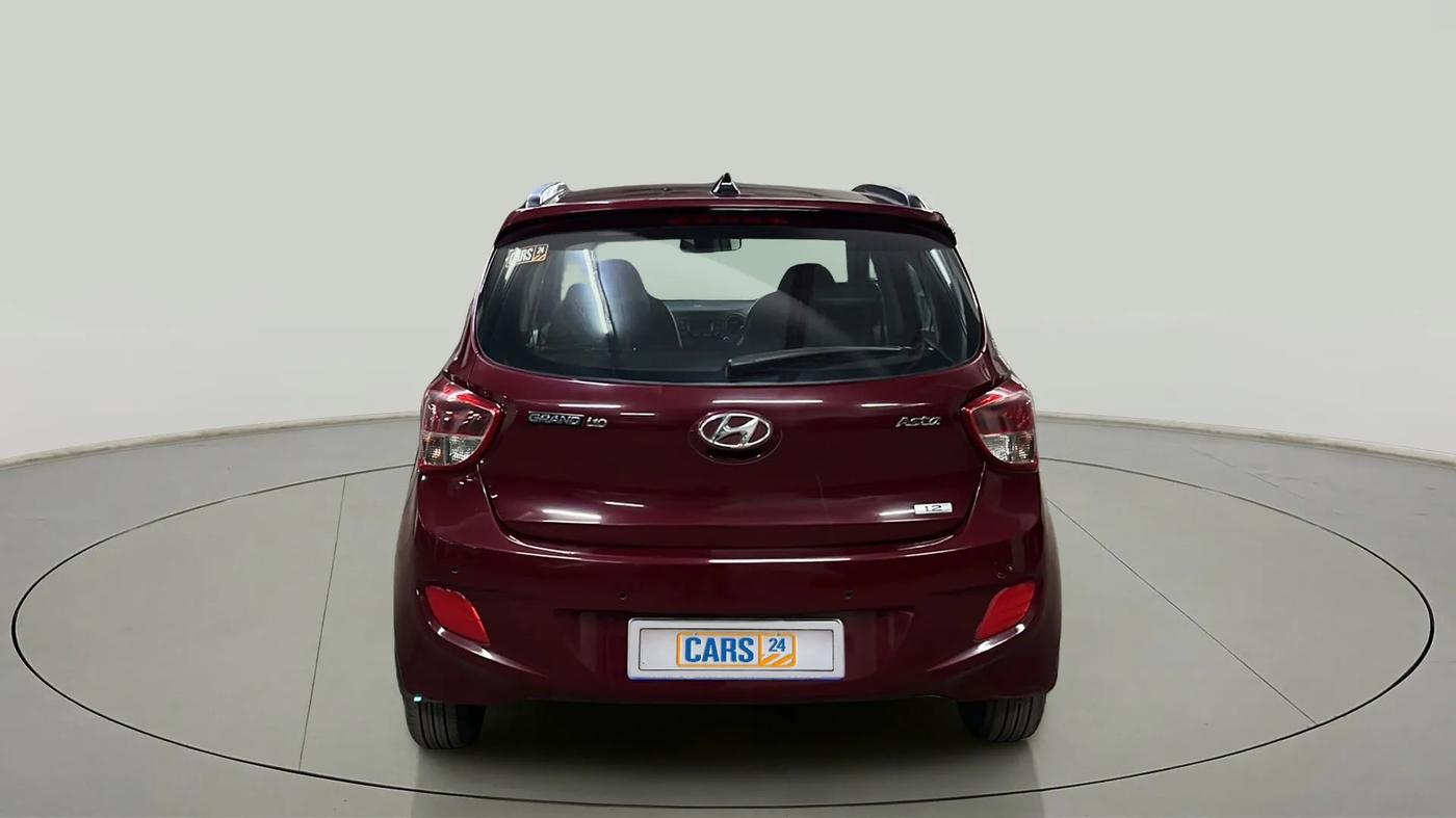2016 Hyundai Grand i10 ASTA (O) 1.2 KAPPA VTVT, Petrol, Manual, 24,490 km, Back/Rear