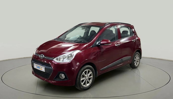 2016 Hyundai Grand i10 ASTA (O) 1.2 KAPPA VTVT, Petrol, Manual, 24,490 km, Left Front Diagonal